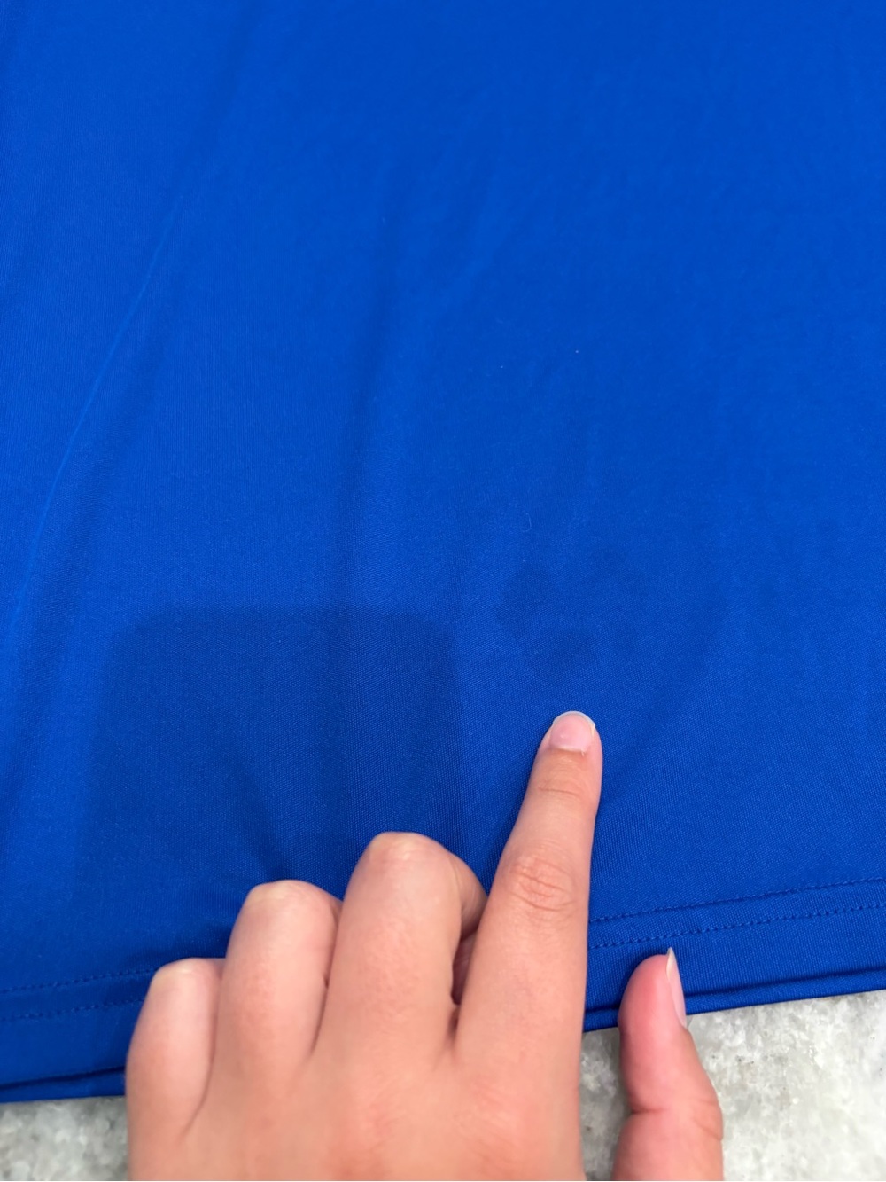 Under Armour Men's Tech 2.0 Short Sleeve Crew - Royal Blue - Picture 7 of 8